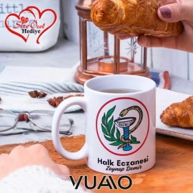 Eczane Özel İsimli Kupa Bardak