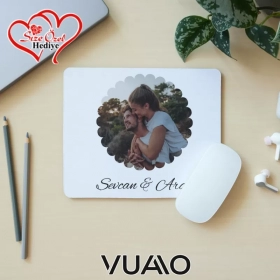Kişiye Özel Fotoğraflı ve İsimli Mouse Pad