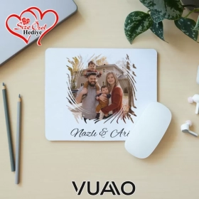 Kişiye Özel Fotoğraflı ve İsimli Mouse Pad
