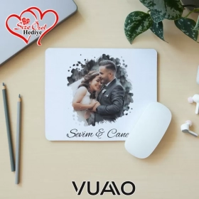 Kişiye Özel Fotoğraflı ve İsimli Mouse Pad