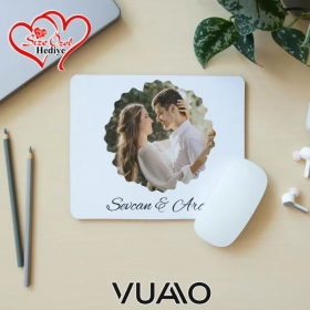 Kişiye Özel Fotoğraflı ve İsimli Mouse Pad