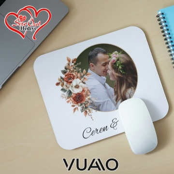 Kişiye Özel Fotoğraflı ve İsimli Mouse Pad