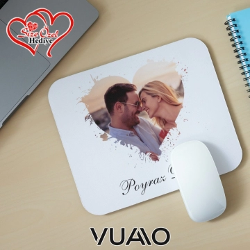 Kişiye Özel Fotoğraflı ve İsimli Mouse Pad