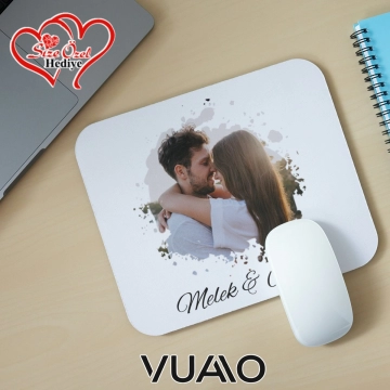 Kişiye Özel Fotoğraflı ve İsimli Mouse Pad