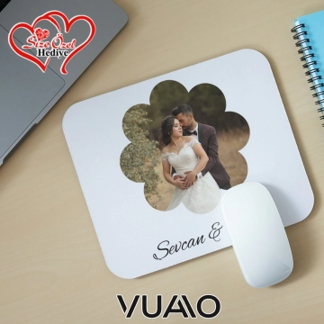 Kişiye Özel Fotoğraflı ve İsimli Mouse Pad
