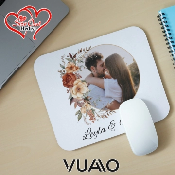 Kişiye Özel Fotoğraflı ve İsimli Mouse Pad