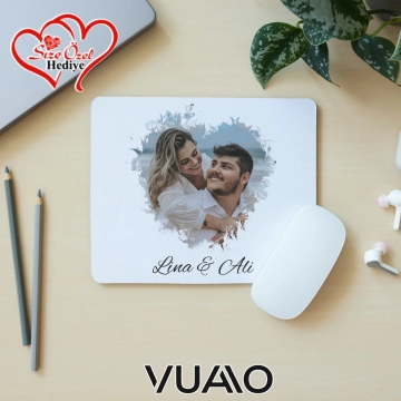 Kişiye Özel Fotoğraflı ve İsimli Mouse Pad