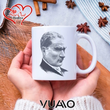 Kişiye Özel Mustafa Kemal Atatürk Temalı İmzalı