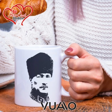 Kişiye Özel Mustafa Kemal Atatürk Temalı İmzalı