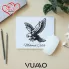 Kişiye Özel İsimli ve Kartal Temalı Mouse Pad