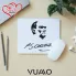 Kişiye Özel İsimli ve Mustafa Kemal Atatürk Temalı İmzalı Mouse Pad