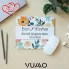 Kişiye Özel İsimli ve Tarihli Desenli Mouse Pad