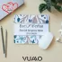 Kişiye Özel İsimli ve Tarihli Desenli Mouse Pad