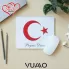 Kişiye Özel İsimli ve Türk Bayraklı Mouse Pad